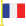 Icône drapeau français officiel
